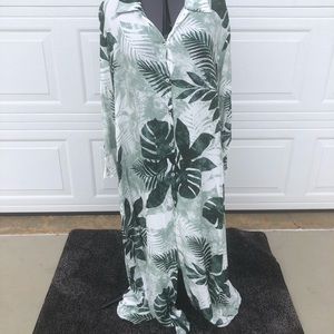 Maxi dress made from bamboo! Size L with tags